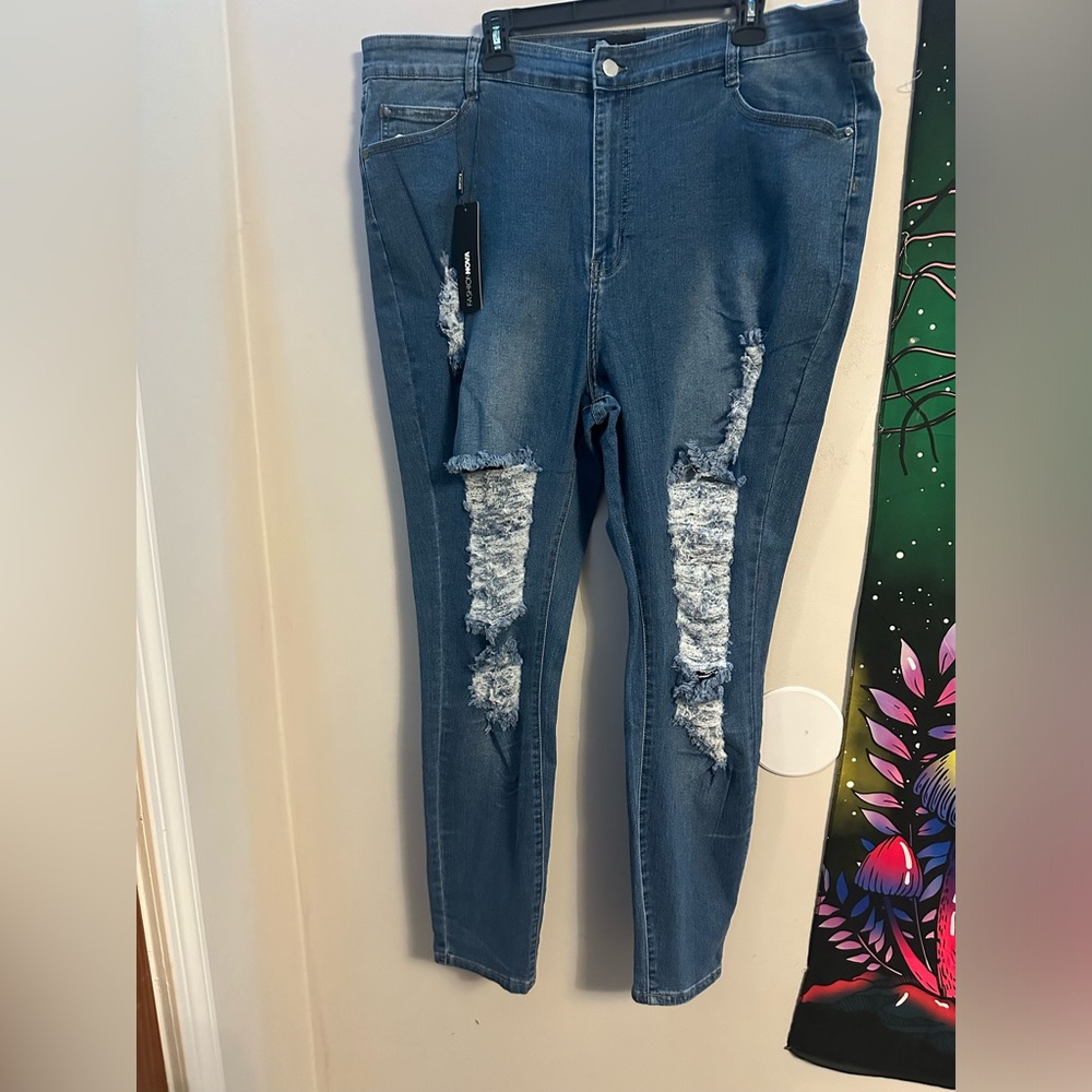 Ripped jeans